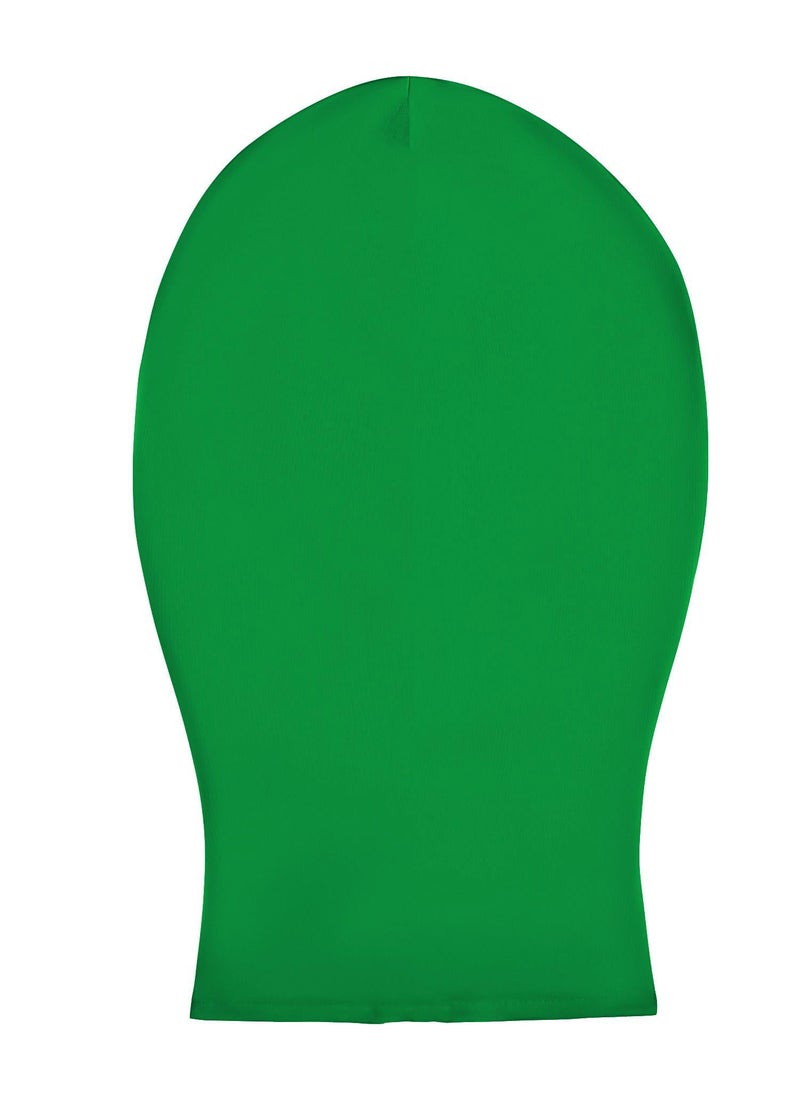 Gaoin Unisex Face open Zentai Hood Mask for Costume Parties (Green) - Image 3